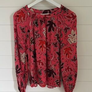Part Two Floral Pink Blouse